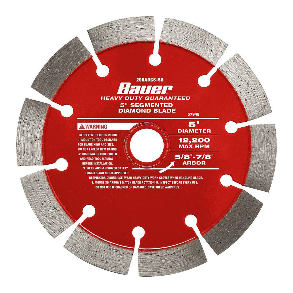 5 in. Segmented Rim Diamond Saw Blade N189044