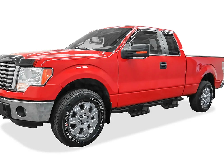Stainless Steel 6.5in Nerf Bars Rocker Guards for Ford F150 Super Cab C52493