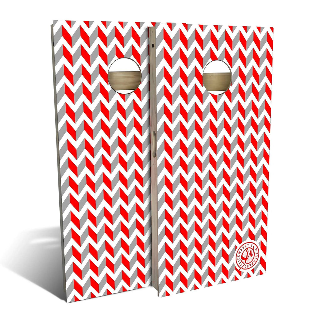 Gray Cornhole Board Set with Carrying Case F593807