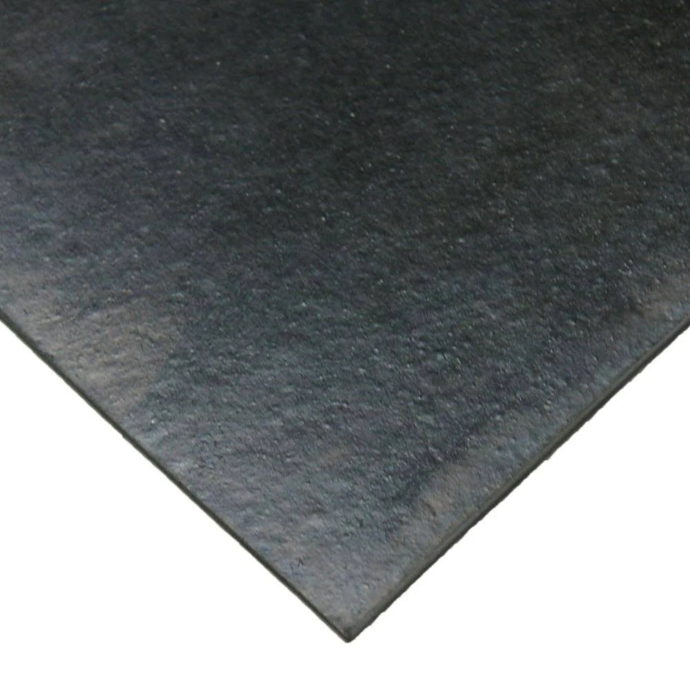 Neoprene 3/16 in. Thick x 36 in. Length x 48 in. Width Rubber Sheet, Black M344
