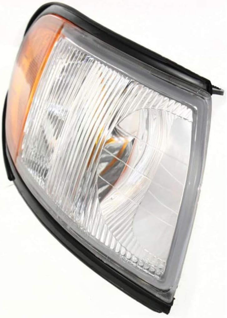 Passenger Side Corner Light for Nissan Quest 1996 1997 1998 Clear Amber Lens Pack of 2 P968474