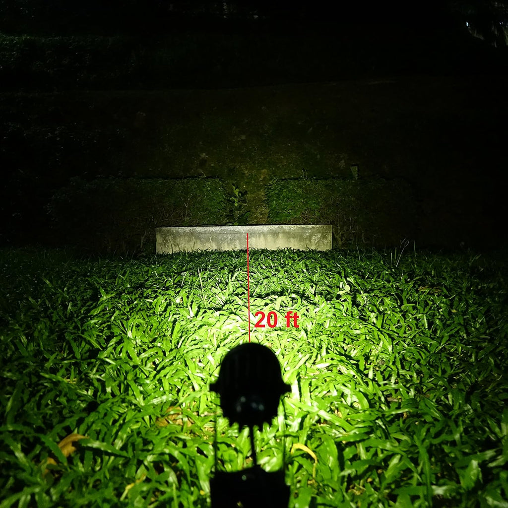 Cast Aluminium Solar-Powered LED Spotlight A8030