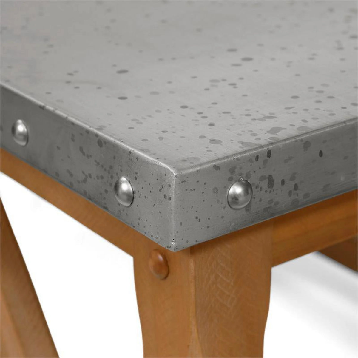 Industrial Wood Console Table P75454