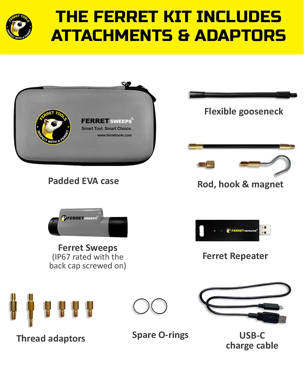 Wireless Inspection Camera with 720p HD, IP67 Rated M274