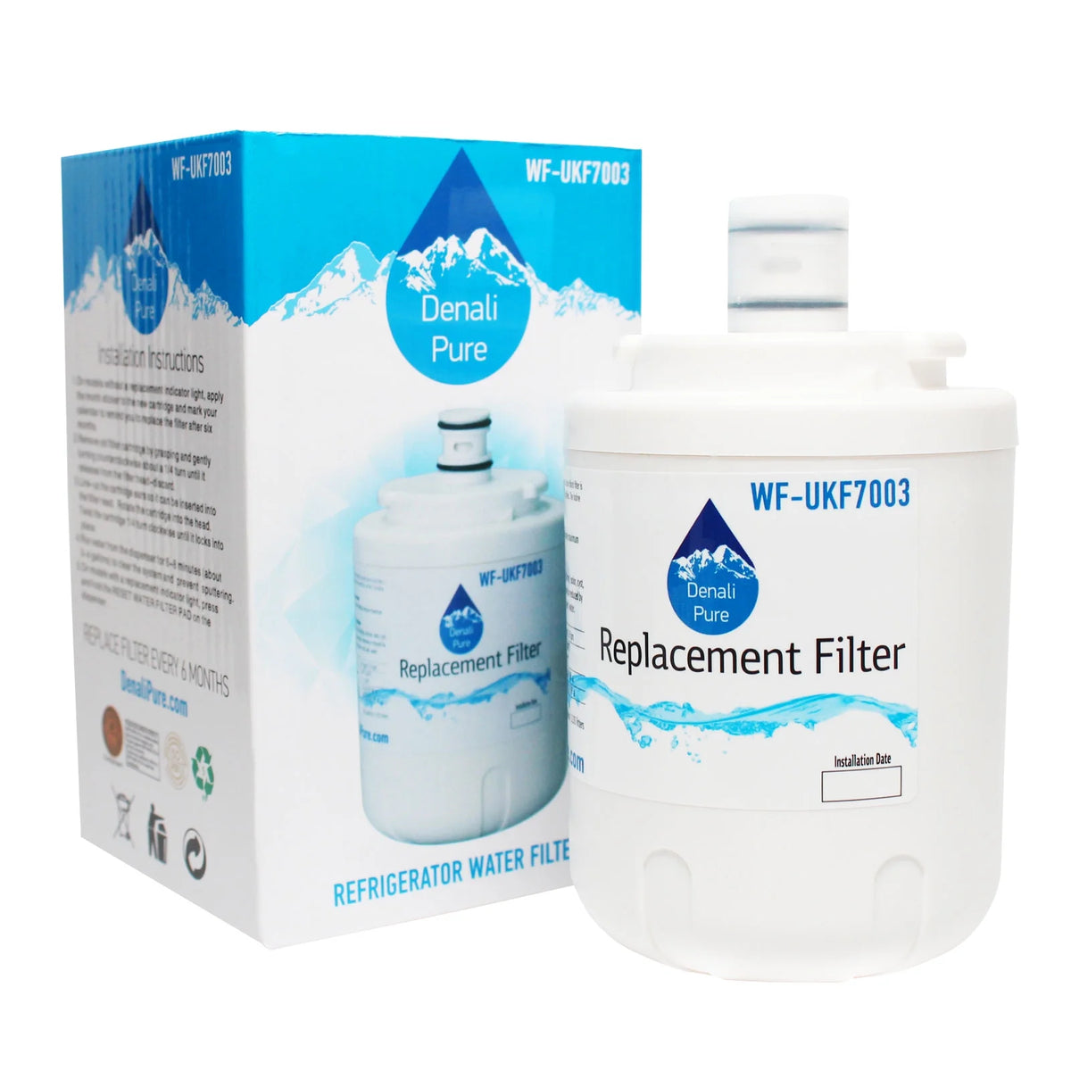 4-Pack Replacement Refrigerator Water Filter Cartridge T1092
