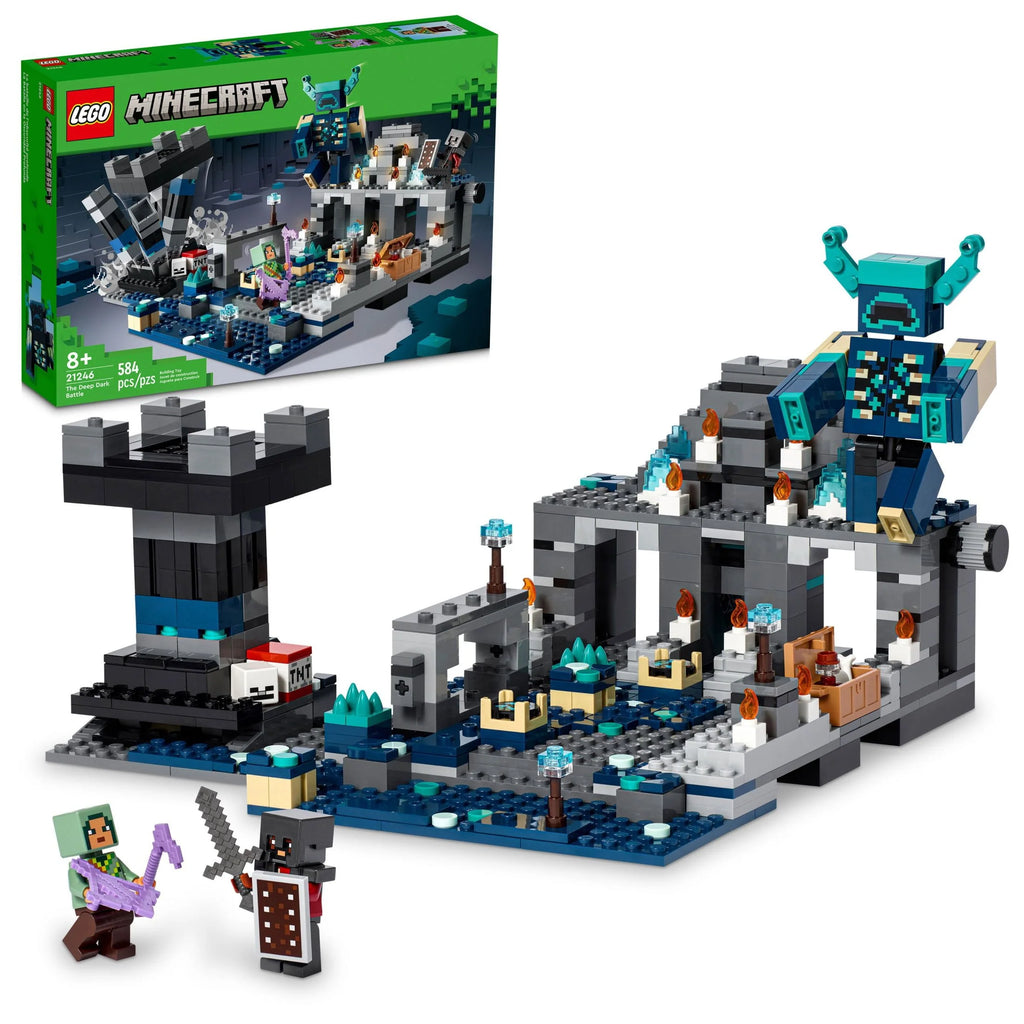 Minecraft Building Toy Set with Warden Figure L428635