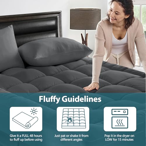 Queen Mattress Topper with Deep Pocket X325