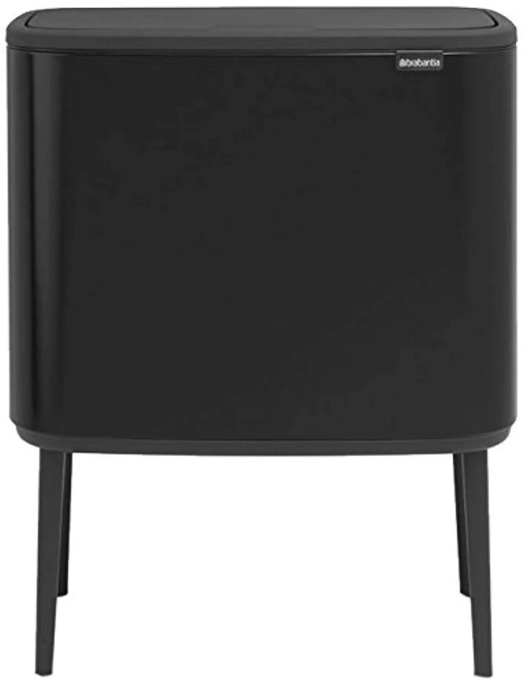 Black Touch Top Trash Can Q769415