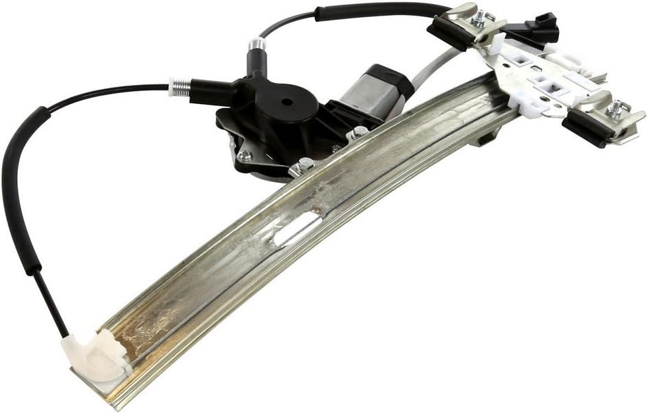Rear Right Side Power Window Regulator with Motor Compatible with 2004-2008 Pontiac Grand Prix Sedan 4-Door Pack of 2 W673107
