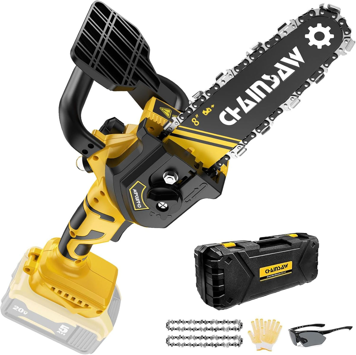 Mini Chainsaw 8 Inch Brushless Cordless Pruning Chainsaw M922