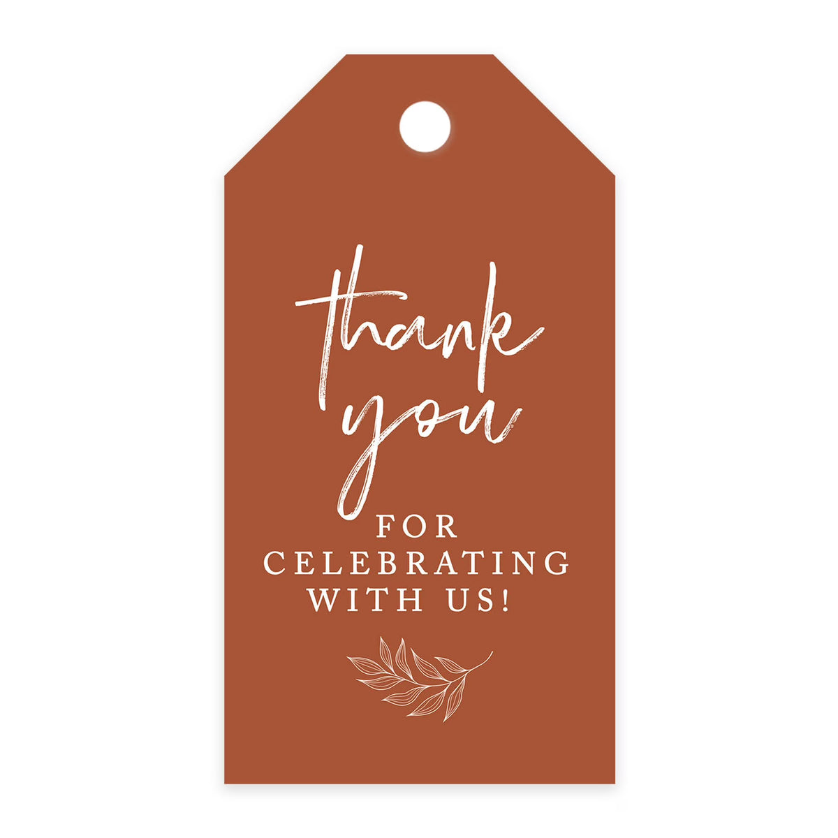 100-Pk Cardstock Gift Tags with Bakers Twine R497775