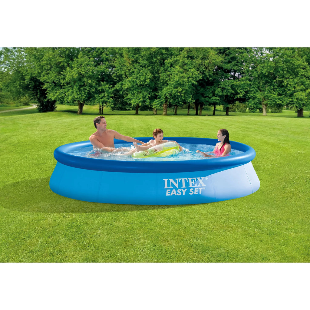 12ft x 30in Inflatable Swimming Pool with Filter Pump T706