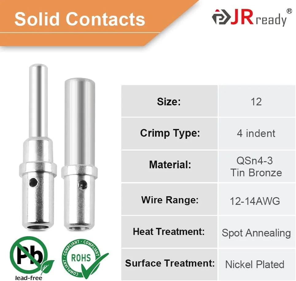 2 4 Pin Gray IP67 Waterproof Electrical Connector Kit M9794
