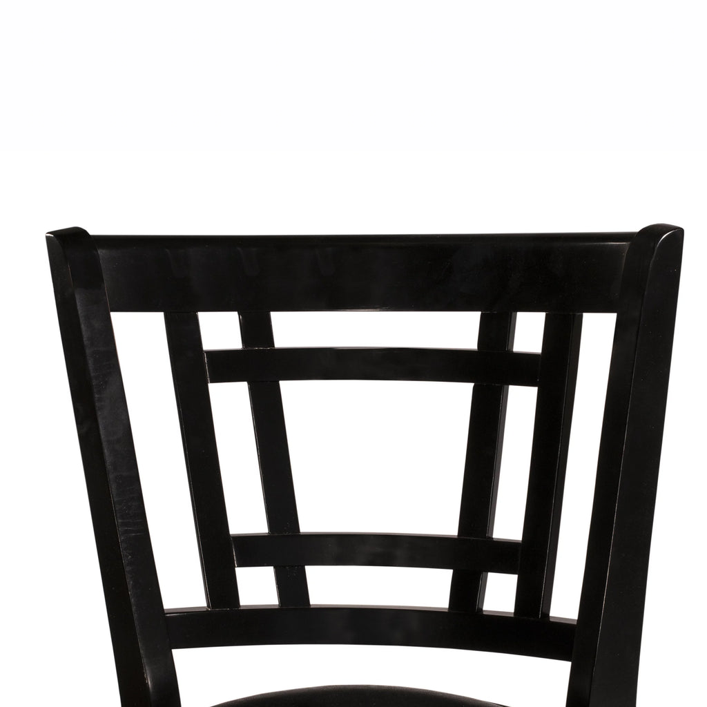 Black Swivel Counter Height Stool L64478