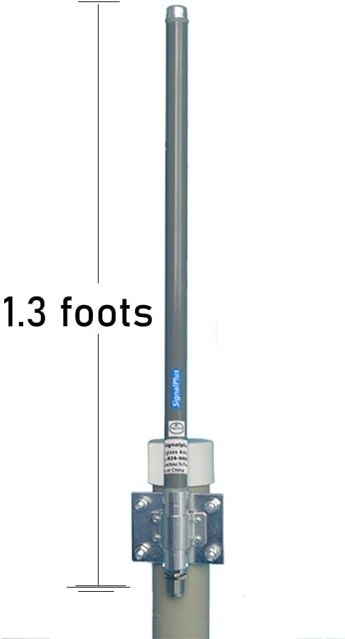Lora Antenna 915MHz 5.8dBi Outdoor Omni Antenna 15.7inch with 3Meters RG58 Cable I16897
