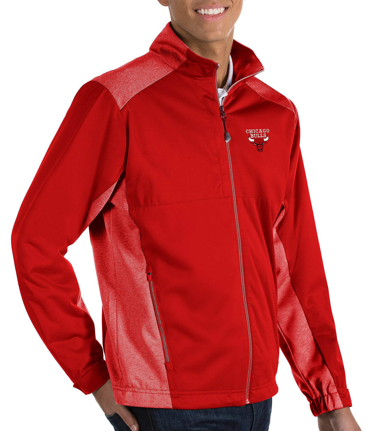 Red Full-Zip Jacket Size 3XL V326060