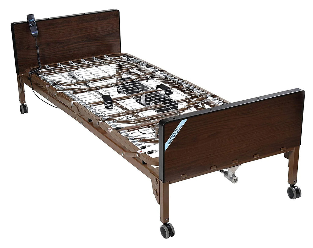 Full Electric Hospital Bed with Full Rails and Spring Mattress H60910