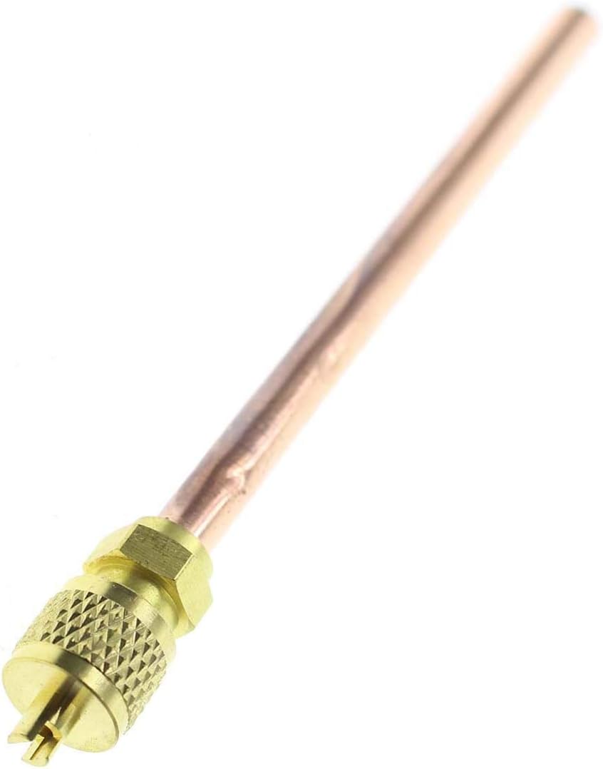 HVAC AC Schrader Valve Core Remover Cap Tube 1/4 SAE V80934