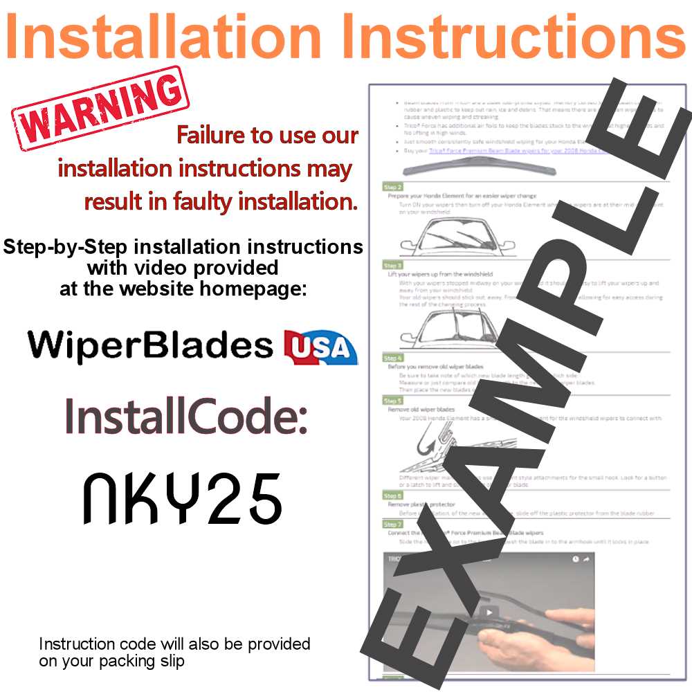 Beam Wipers (Set of 2) V9494