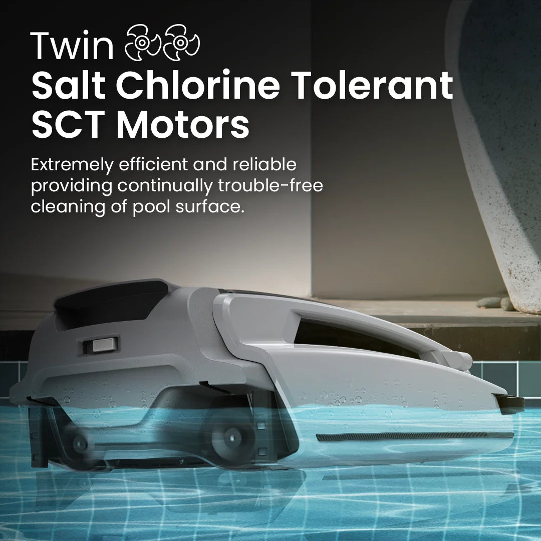 Solar Powered Smart Robotic Pool Skimmer Z667