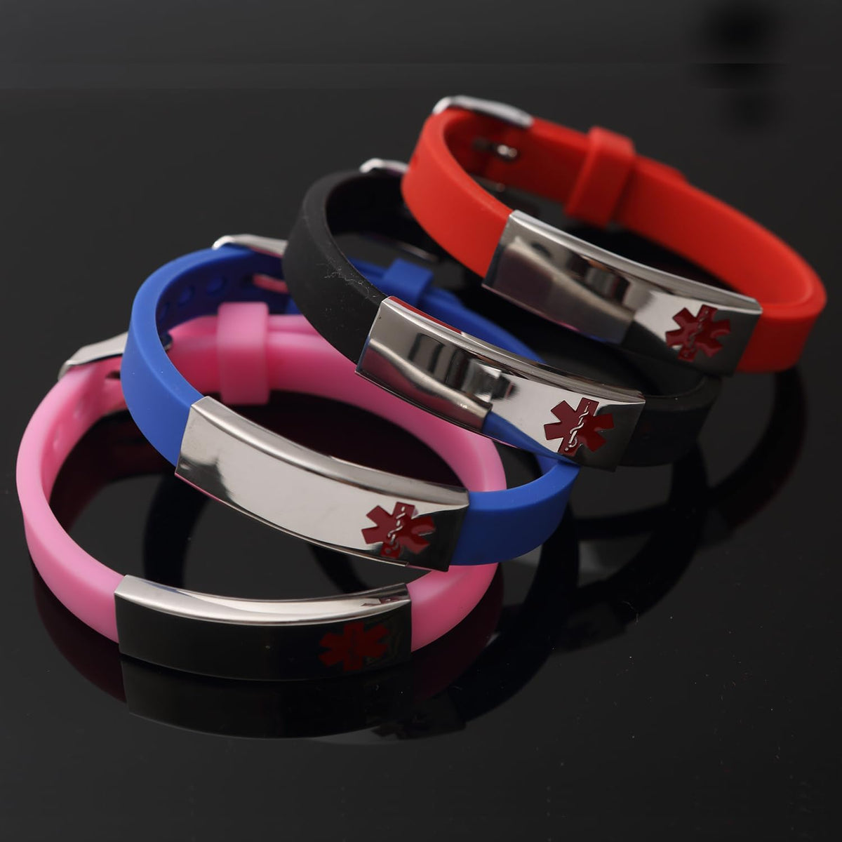 Silicone Medical Alert Wristband X580097