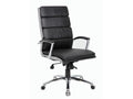 Vinyl Chair with Metal Chrome Finish H262