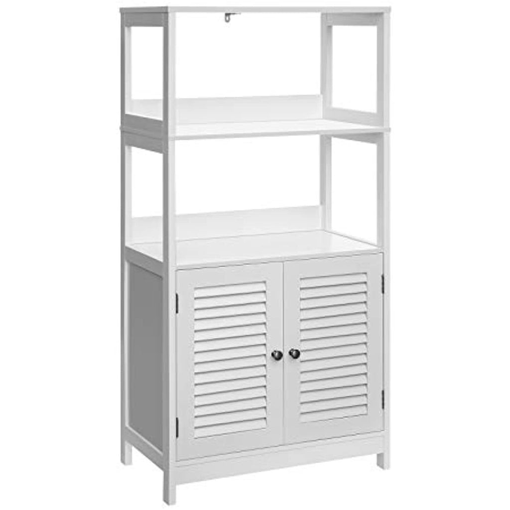 White Freestanding Tall Cabinet V12718