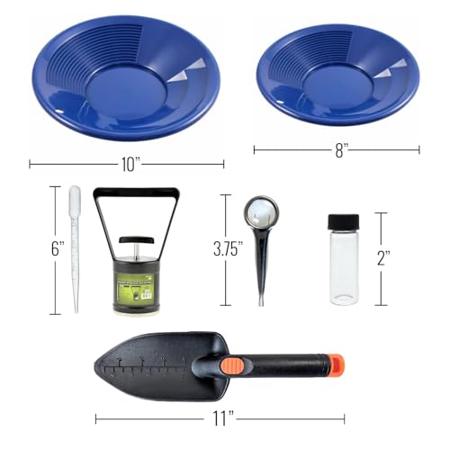 Gold Panning Kit 10pc Green W74425