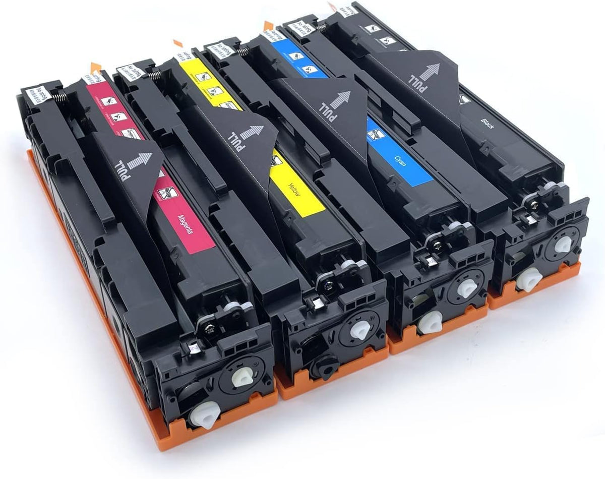 Black Cyan Yellow Magenta Toner Cartridge 4 Packs U626457