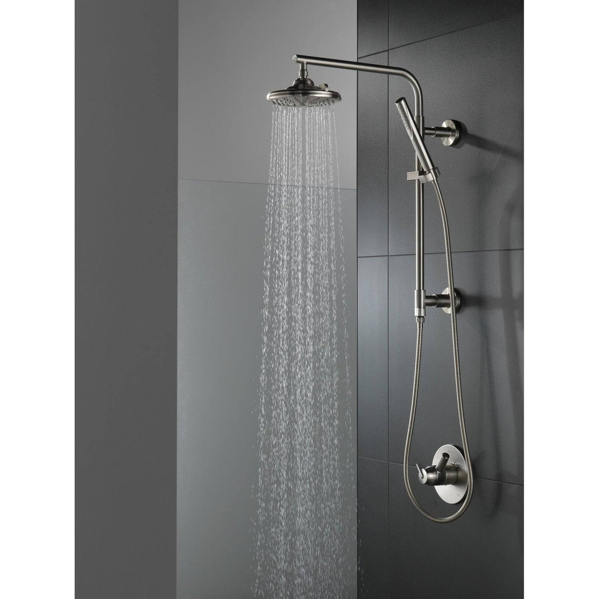 3-Setting Raincan Shower Head Stainless G964645