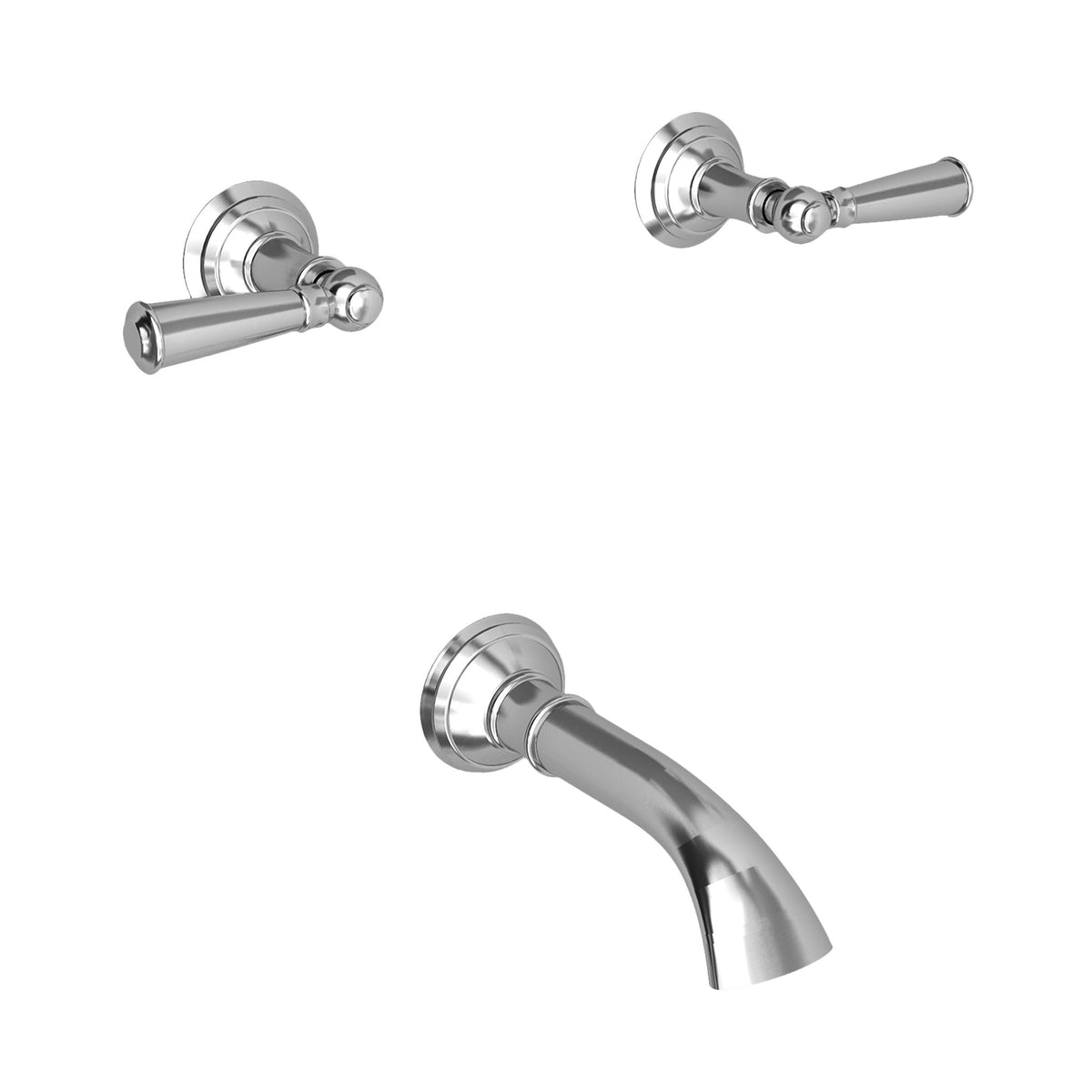 Biscuit Wall Mount Tub Faucet Z272794
