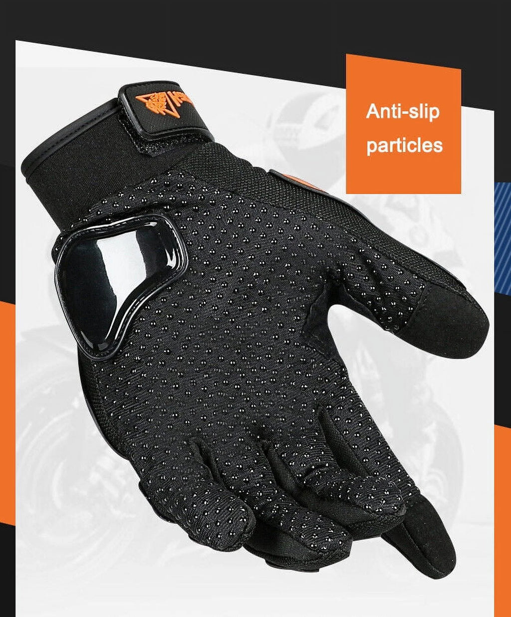 Motorcycle Gloves Full Finger Touchscreen Motorbike Riding Gloves R4261