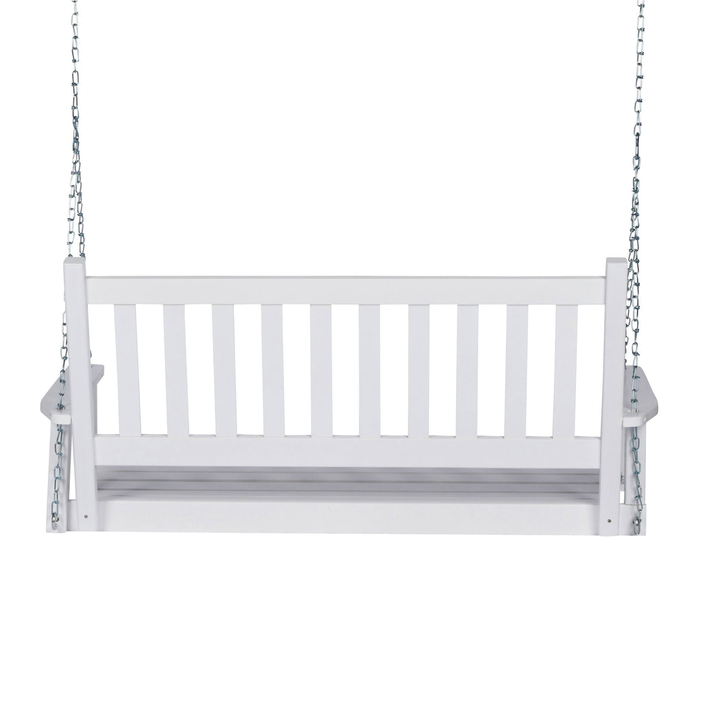 White Wood Porch Swing X311603