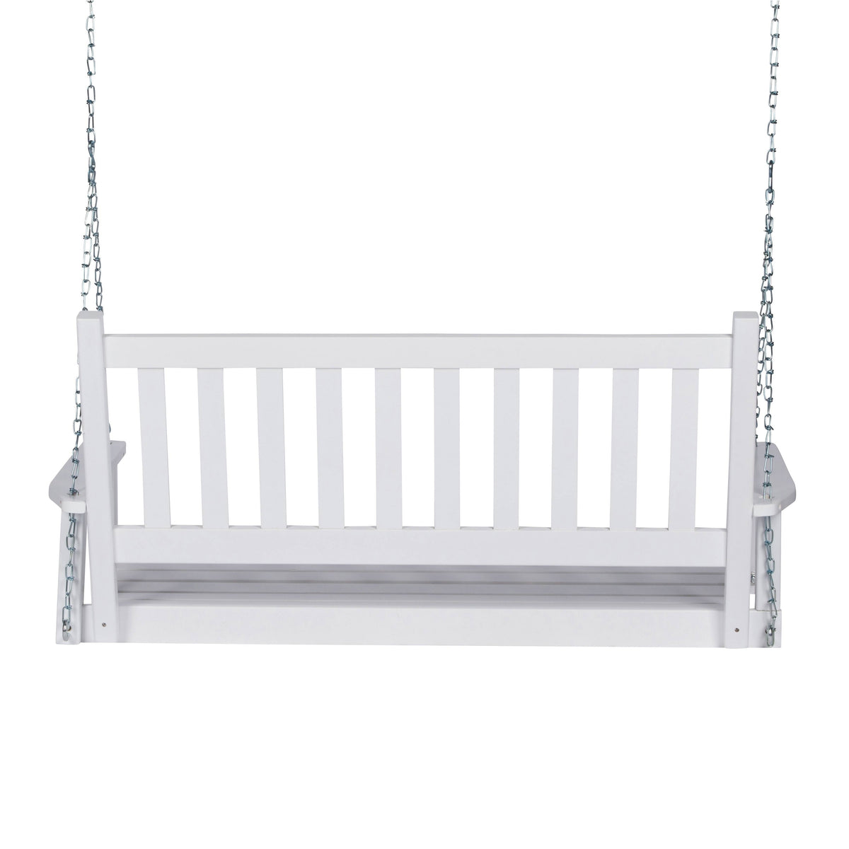 White Wood Porch Swing X311603