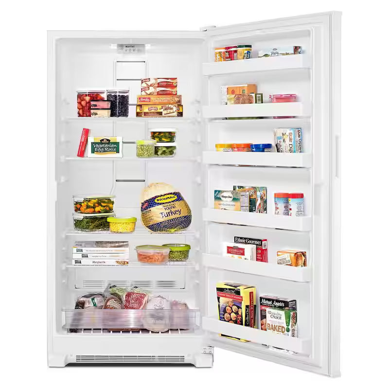 19.7 cu. ft. Frost Free Upright Freezer in White Q816185