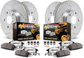 Front and Rear Carbon Fiber Ceramic Brake Kit H9040