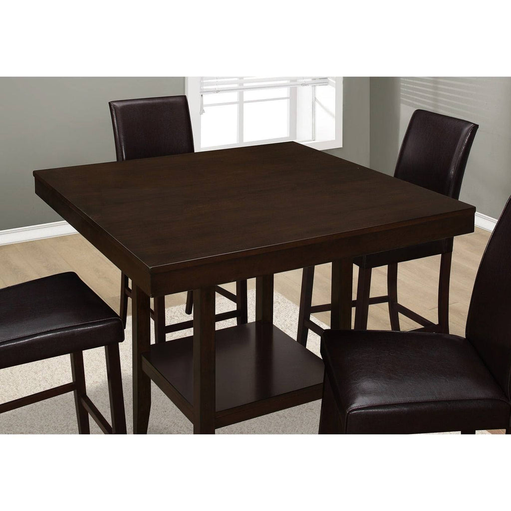 Brown Wood Dining Table D703