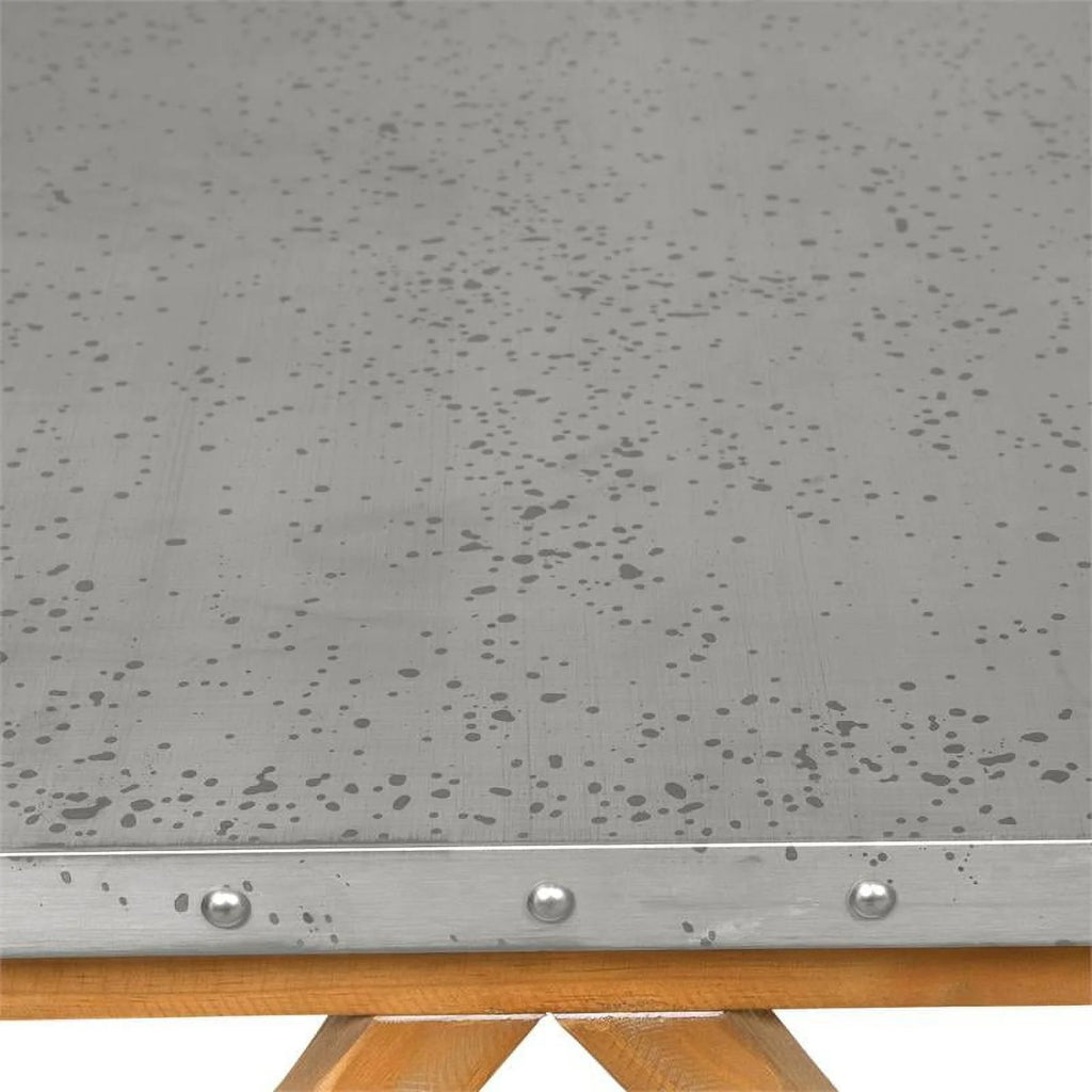 Industrial Wood Console Table P75454