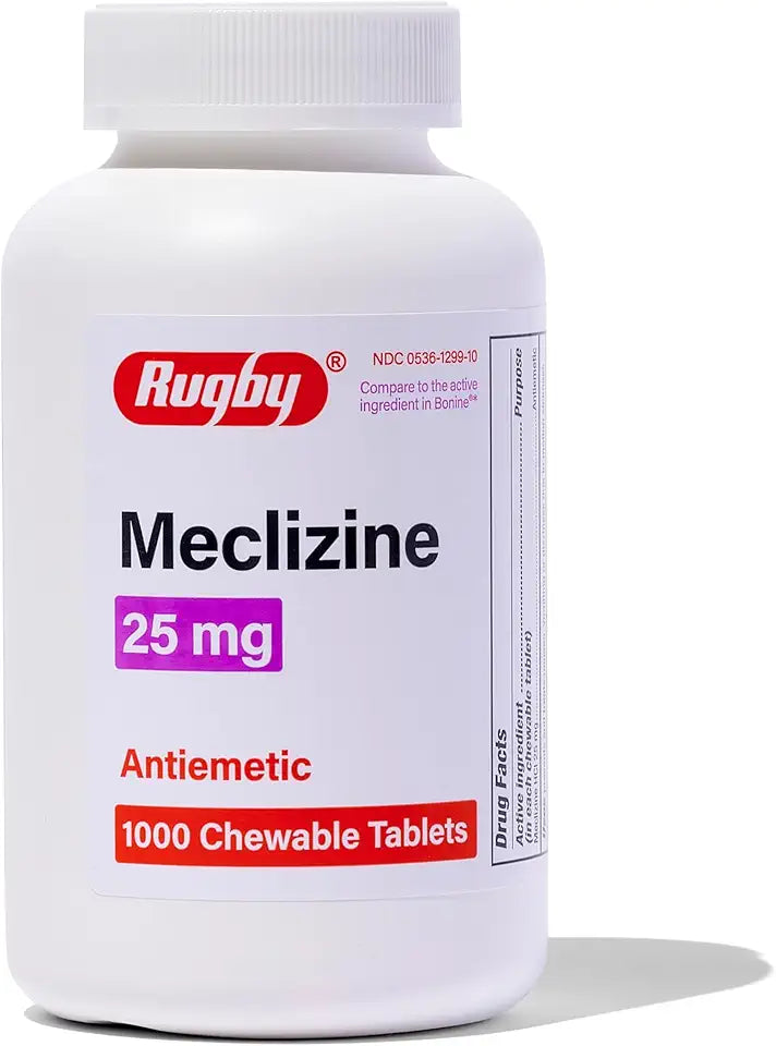 Chewable Tablets 25mg Motion Sickness W99764