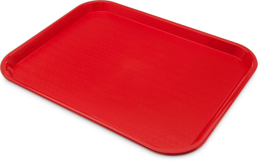 Red 14" x 18" Cafeteria Tray F1514