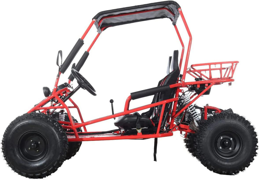 125cc Gas Powered Go Kart 3 Semi-Automatic Transmission 18"/19" Wheels T750585