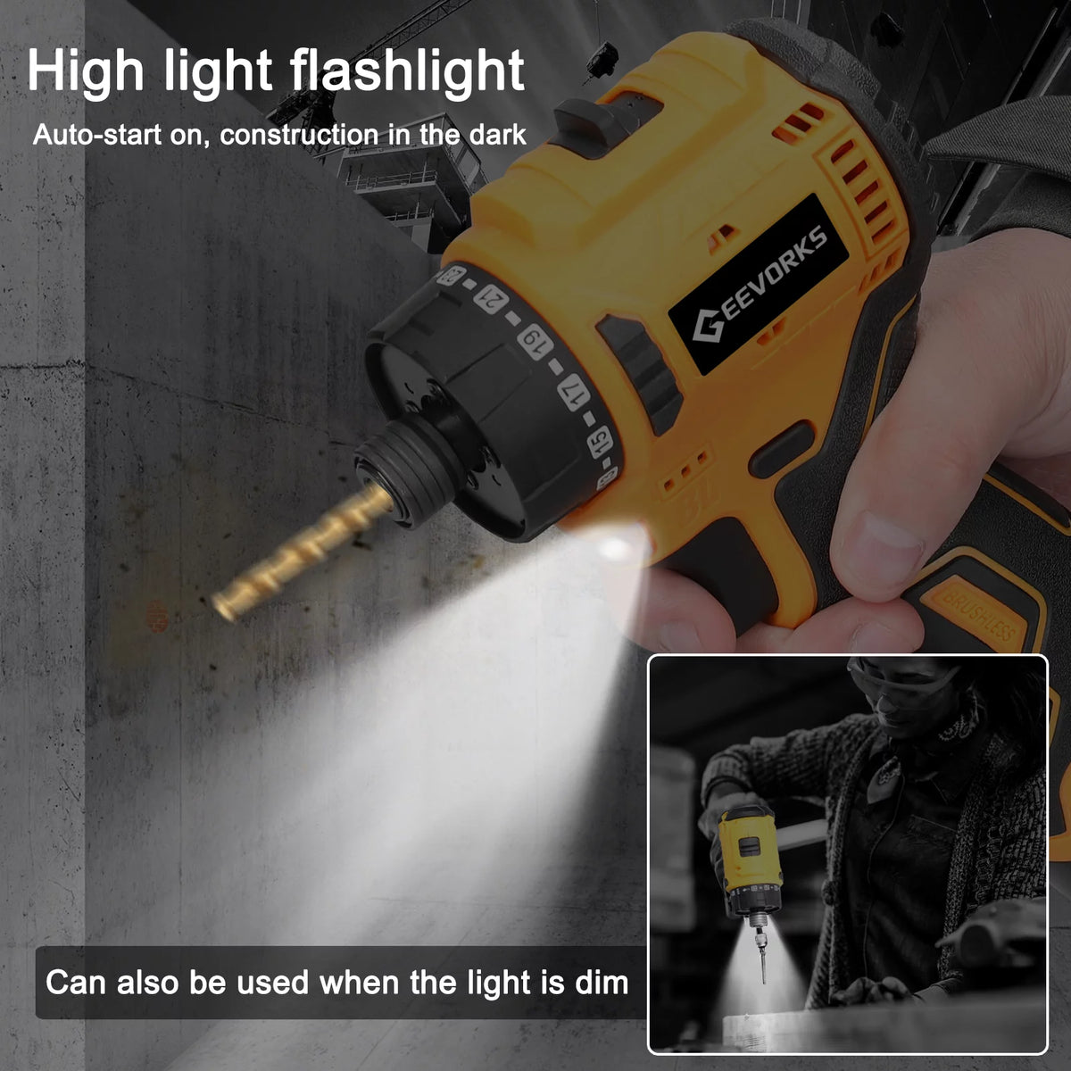 16.8V Electric Screwdriver Kit W635