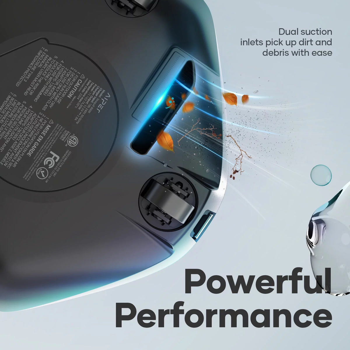 Cordless Robotic Pool Cleaner F806905