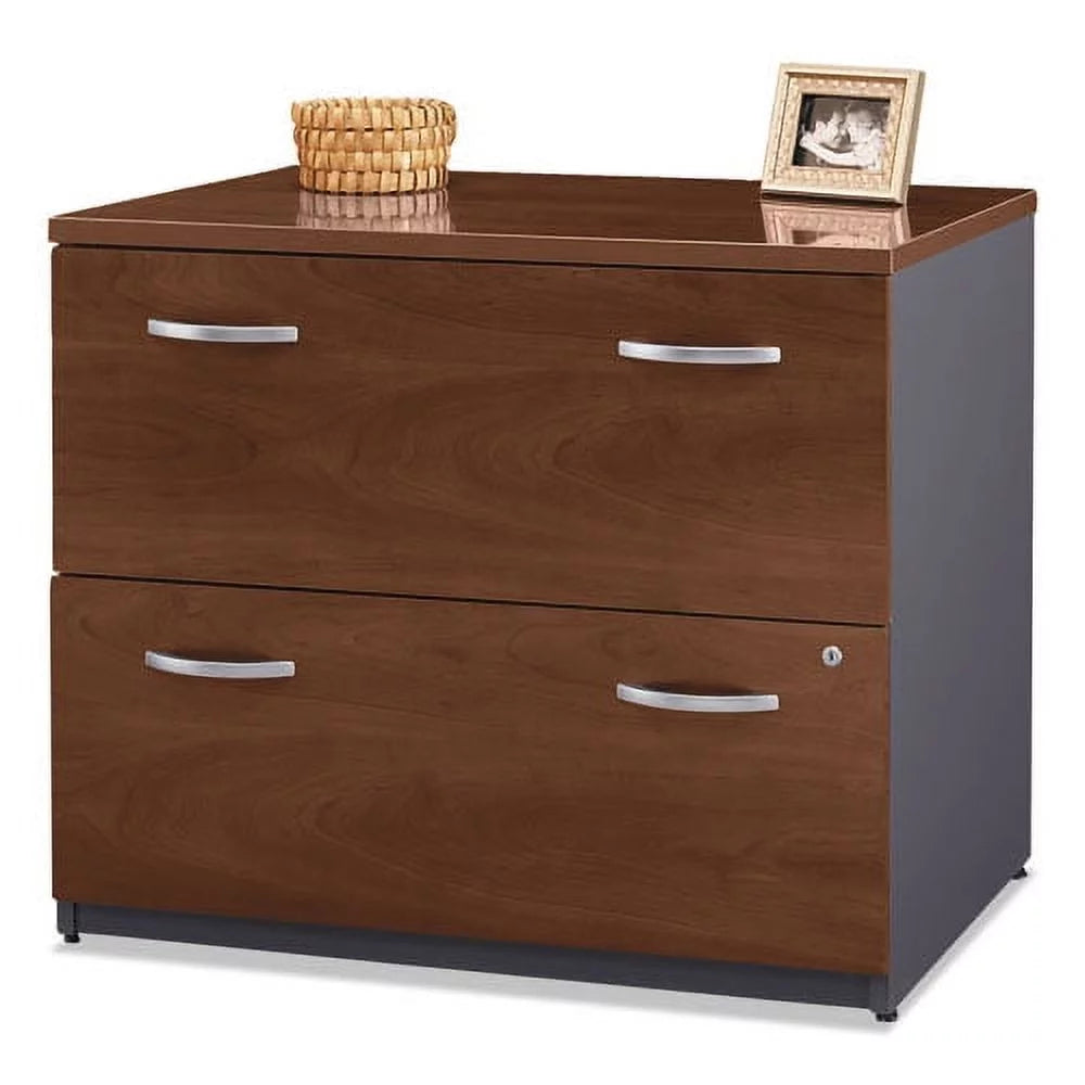 2 Drawer Lockable Lateral Filing Cabinet O116655