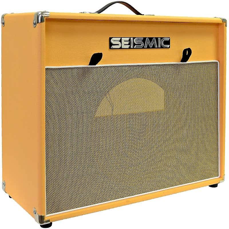 Vintage Orange 1x12x22 Empty Guitar Speaker Cabinet O2750