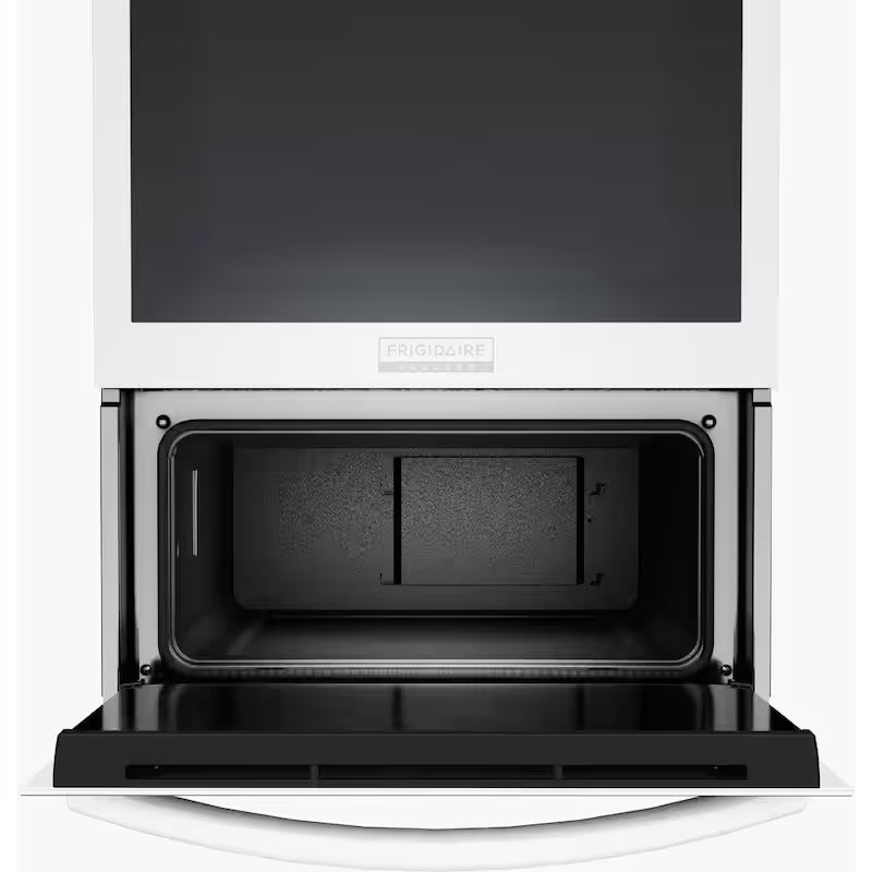 24 in. Single Gas Built-In Wall Oven with Air Fry Self-Cleaning in White B58527