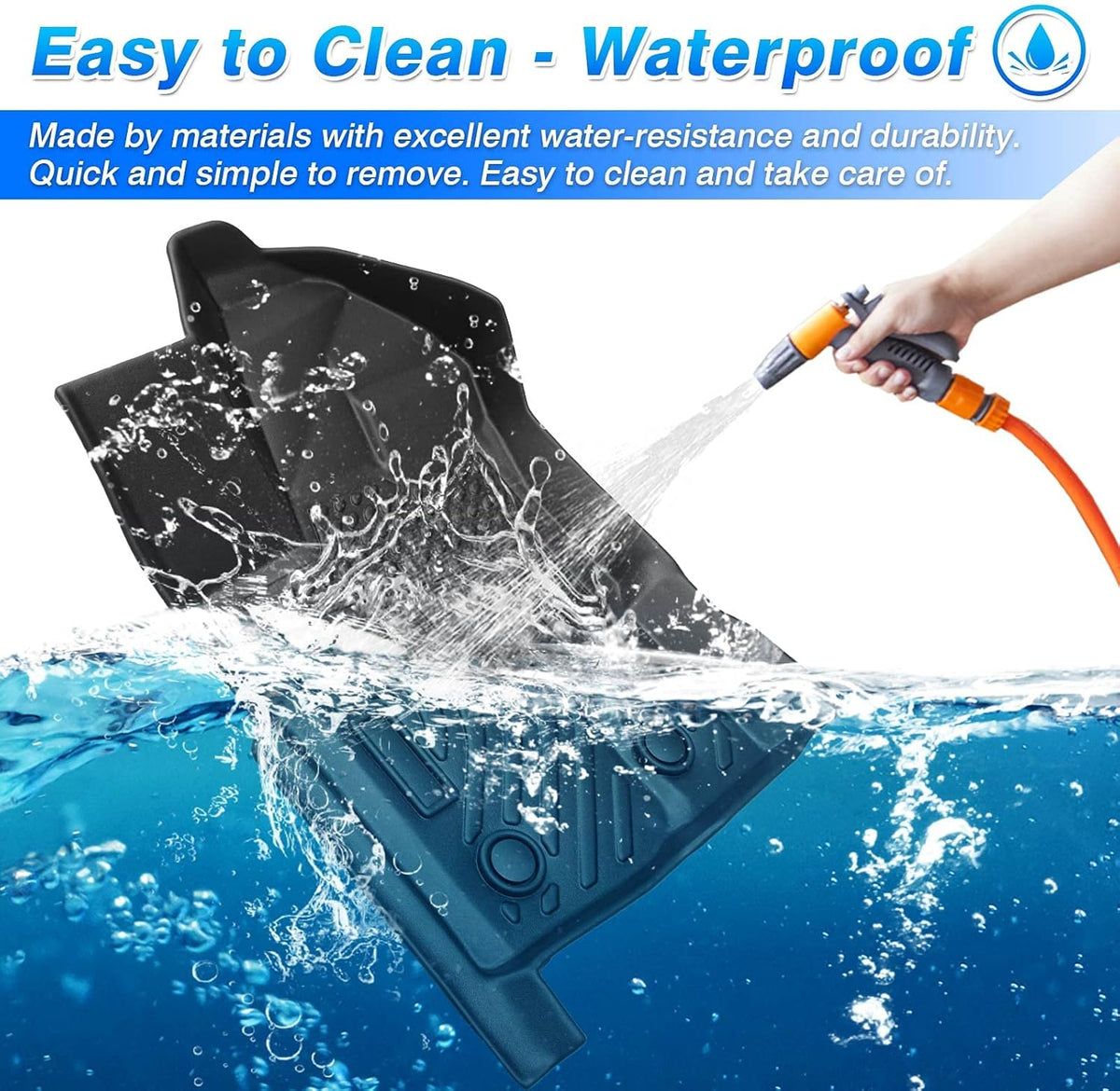 All Weather Floor Liners for Ford Ranger Super Crew TPE G167