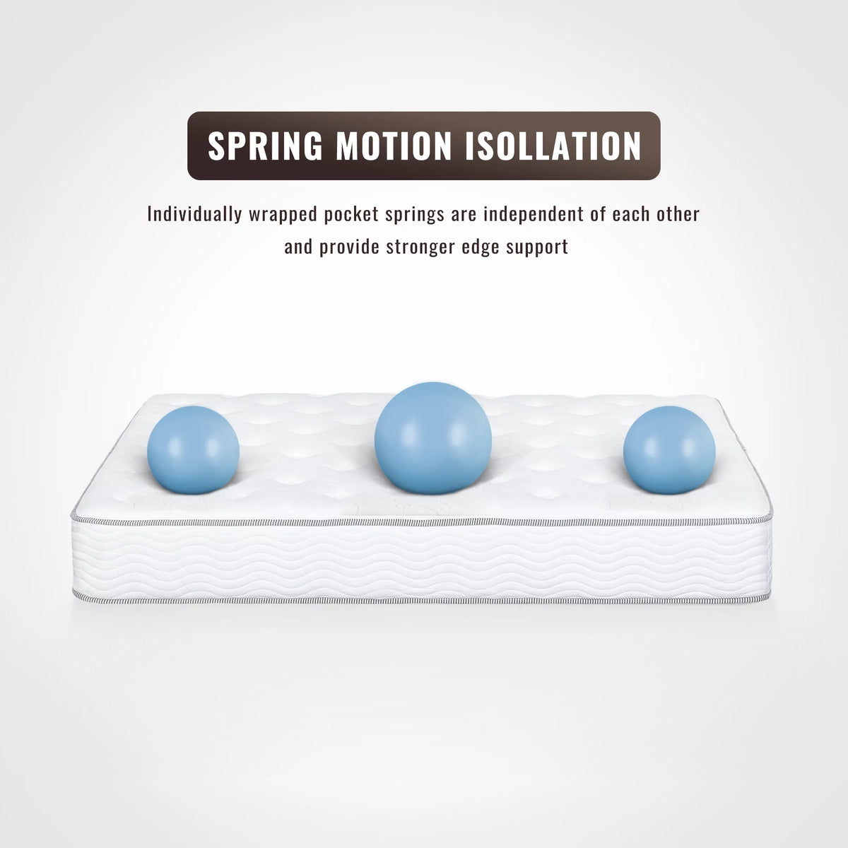 10'' Plush Hybrid Twin Mattress U581980