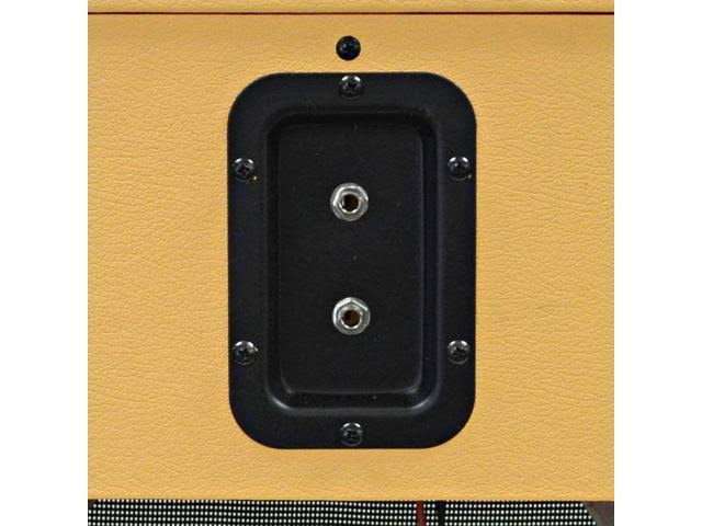 Vintage Orange 1x12x22 Empty Guitar Speaker Cabinet O2750
