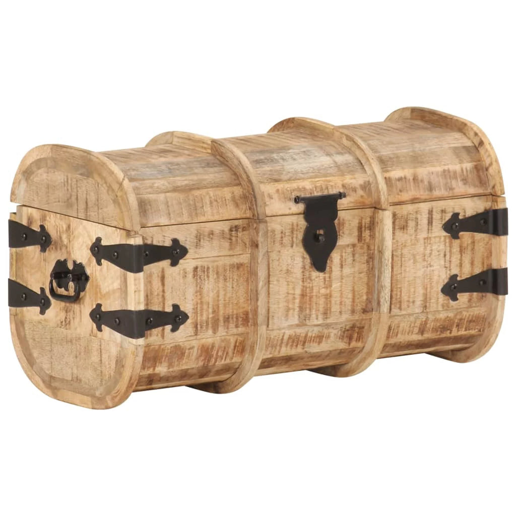 Storage Chests 2 Pieces Solid Mango Wood D95879